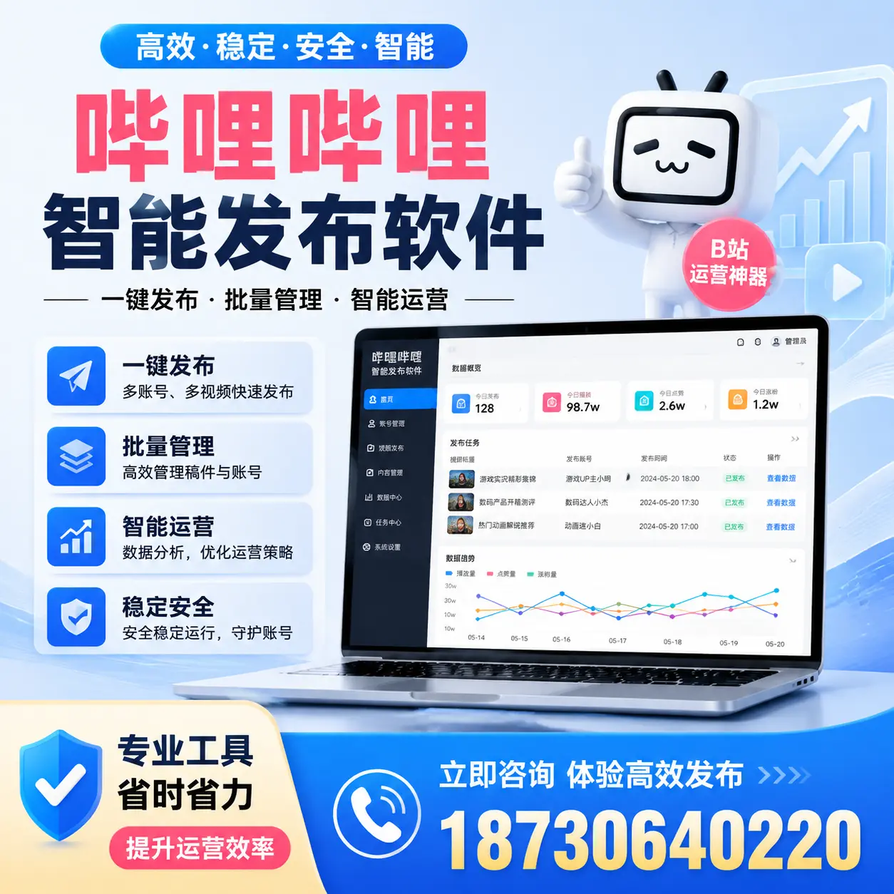 解密哔哩哔哩智能发布软件：功能与优势分析在 丽水
